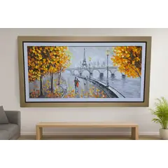 GENERICO - Cuadro Decorativo Recuerdo De Otoño en París 64x137 mt