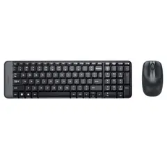 LOGITECH - KIT TECLADO Y MOUSE INALAMBRICO MK220