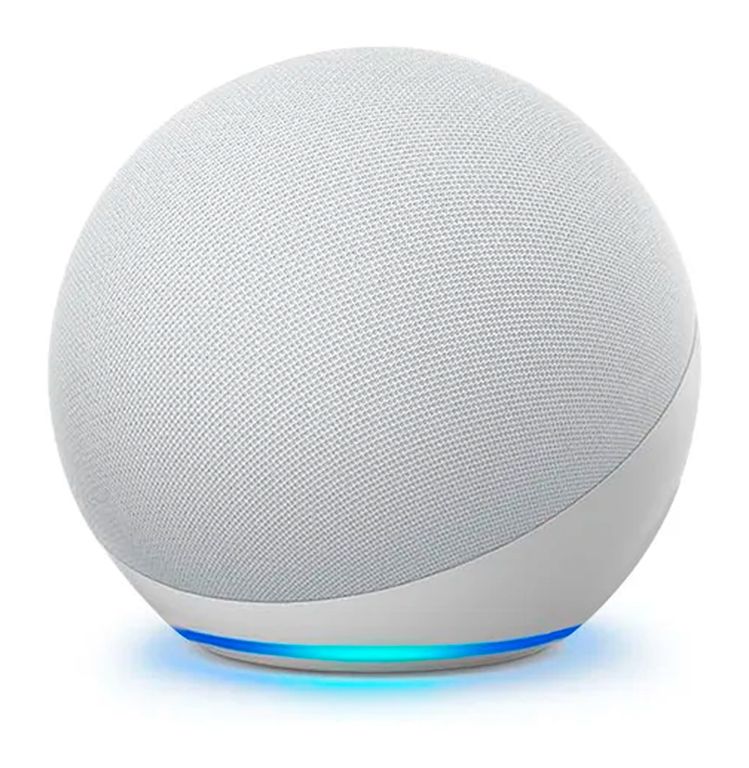 Parlante Inteligente Alaxe Bluetooth Con Comando De Voz Blanco