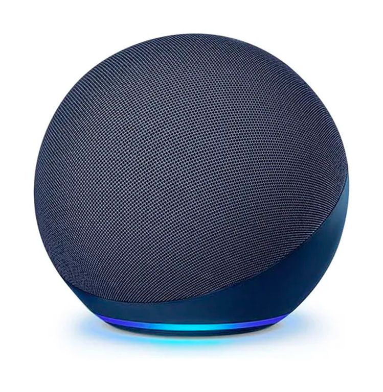 Parlante Inteligente Alaxe Bluetooth Con Comando De Voz Azul