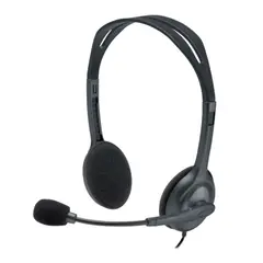 LOGITECH - AUDIFONO MICROFONO H111 SILVER