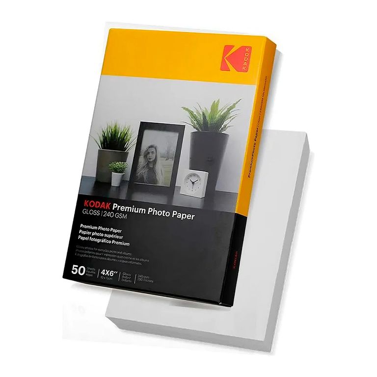 Papel Fotografico Premium Gloss 240GSM 10 X 15cm 100ud