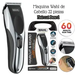 WAHL - Maquina de Cortar Cabello Haircut Beard de 22 piezas