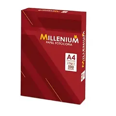 GENERICO - Papel Fotográfico A4 Milenium 500 Hojas Mate Blanco Bond