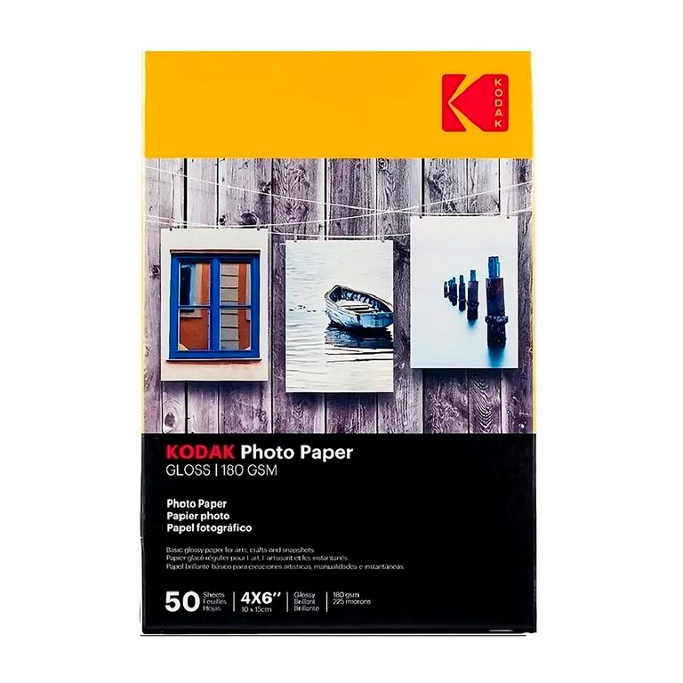 Papel Fotografico Photo Gloss 180GSM 10 X 15cm 100ud