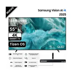 SAMSUNG - Televisor 55” QLED 4K Vision AI Smart TV QN55Q7FAAG + SOUNDBAR HW-C400