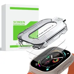 OEM - Mica de Vidrio Templado para Apple Watch Ultra y Ultra 2 Pack 2