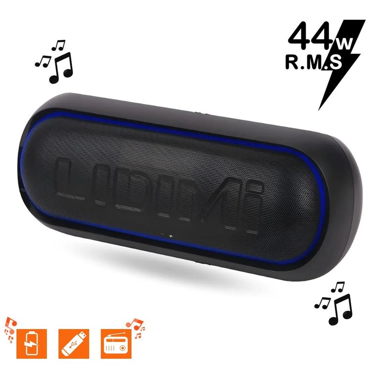 Parlante Portátil Extra Bass Ld-S007AC FM USB BT