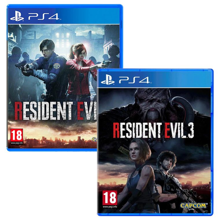 Resident Evil 2 y 3 Double Pack Playstation 4