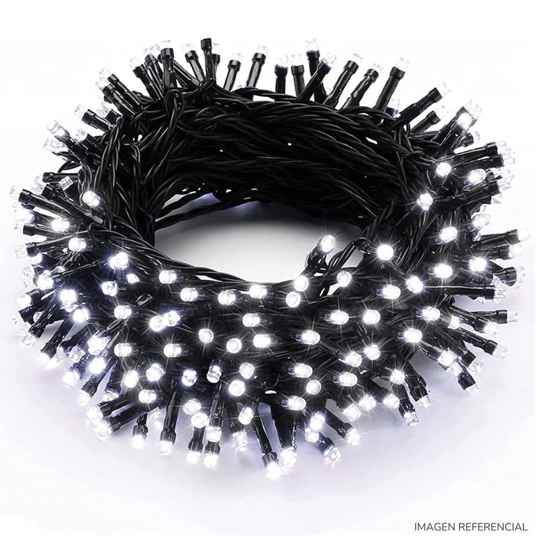Tira de 300 Luces LED Navideñas Blanco
