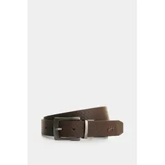 VELEZ - Vélez Cinturón Doble Faz De Cuero Hombre Gael Combinado