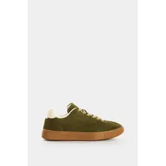 VELEZ - Vélez Zapatillas De Cuero Gamuzado Ground 2 Hombre Verde