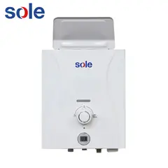 SOLE - CALENTADOR A GN 5.5 L DE PASO CONTINUO – SOLEGASN05V3C