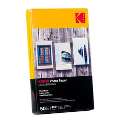 KODAK - Papel Fotográfico 180GSM Gloss 10 X 15cm 100und Gloss