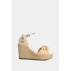 VELEZ - Vélez Sandalia Plataform Amatista Fibra Natural Mujer Blanco