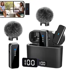 NANOTRON TECHNOLOGIES - Micrófonos Inteligentes K70 Pro Lightning - peluches y base de carga