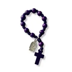 SANTORAL - Denario Señor de los Milagros - Madera