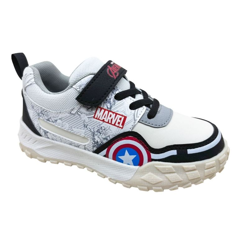 Zapatillas Niño Casual Capitan Avengers Blanco