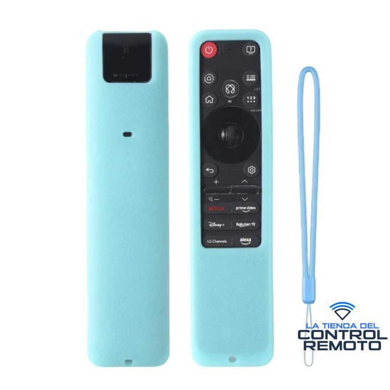 Funda Protector para Control LG Magic Mr25 - Celeste Fosforescente