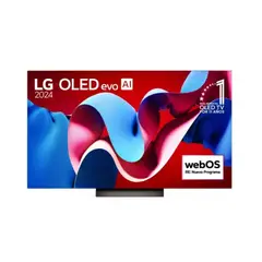 LG - Televisor OLED evo C4 65" 4K UHD Smart TV WebOS ThinQ AI 2024