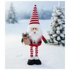 GENERICO - PATILARGAS NAVIDEÑO CON DISEÑO PAPA NOEL