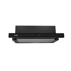 SOLE - Campana Extractora Bajo Mueble Spazio Black Touch 60 Cm 3120TURE83BLKCOV3