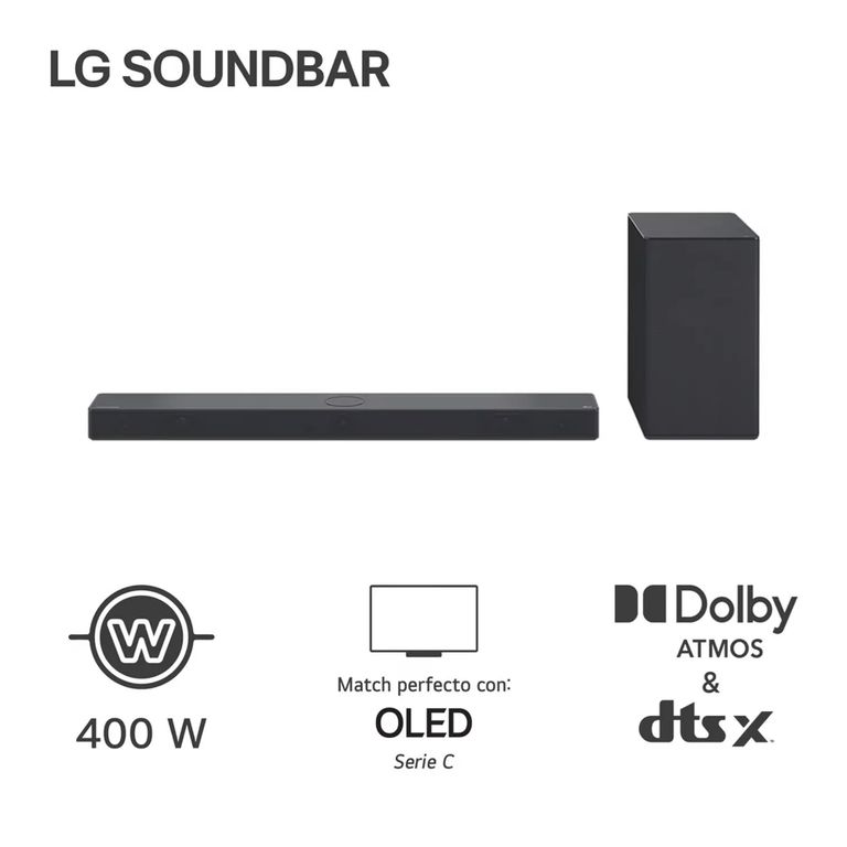 Soundbar SC9S 400W Bluetooth Dolby Atmos