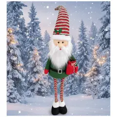 GENERICO - PATILARGAS NAVIDEÑOS CON DISEÑO PAPA NOEL