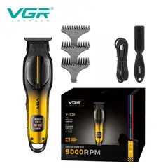SEISA - Maquina VGR Cortadora Afeitadora de Cabello Portatil Recargable Inalambrico VGR V-226