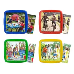 MINILAND - SET DE 4 ROMPECABEZAS MINILNAD: 36 PZAS FLEXIBLES