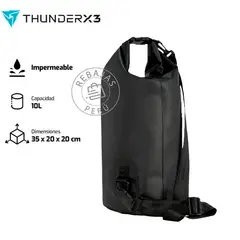 THUNDERX3 - Mochila Gamer B10 Impermeable 10L Resistente y Compacta