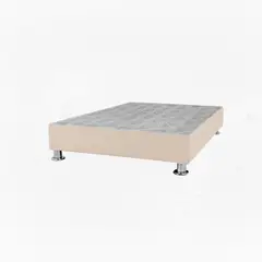 GENERICO - Box Tarima reforzado y acolchado - 15plz - Beige claro