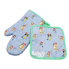 BLUEY - Guante y Toma Olla de Cocina Adulto