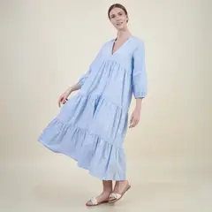 GELSOMINO - VESTIDO LINO BEIGE