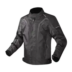 LS2 - CASACA MOTO HOMBRE SEPANG NEGRO GRIS