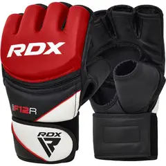 RDX - Guantes de MMA y Grappling F12 Rojo - XL
