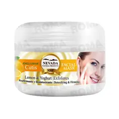 NEVADA NATURAL PRODUCTS - MASCARILLA FACIAL DE YOGURT Y LIMÓN 100G NEVADA