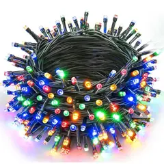 INSPIRA MARKET - Tira de 300 Luces LED Navideñas Multicolor