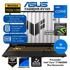 ASUS - Laptop TUF Intel Core i7 (FX608JHR-RV169) RAM 32 GB SSD 1 TB 16" WUXGA Windows 11
