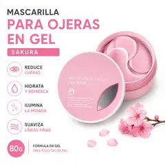 BIOAQUA - MASCARILLA PARA OJERAS EN GEL SAKURA 80G