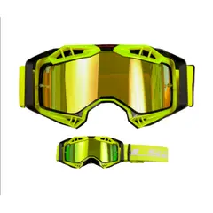 LS2 - LENTE CROSS MOTO NEGRO AMARILLO