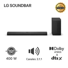 LG - Soundbar S70TY 400W Bluetooth Dolby Atmos 2024