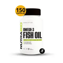 NUTRABIO - FISH OIL OMEGA 3 - 150 SOFTGELS