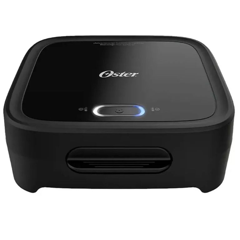 Sandwichera Compacta con Platos Hondos Negro CKSTSM400