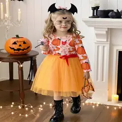GENERICO - VESTIDO DE HALLOWEEN PARA NIÑA BEBE