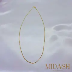 GENERICO - Cadena pancer de oro de 18 quilates