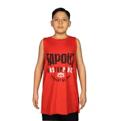 TAPOUT - POLO MANGA CERO KIDS BREW