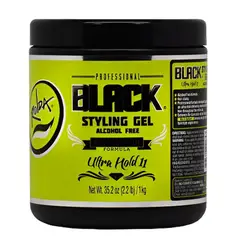 GENERICO - Rolda Gel Fijador Sin Alcohol Black 1000gr