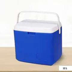 ICHIMATSU - Cooler Rectangular Azul con una Sola Asa 12 Litros