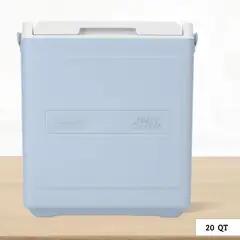 COLEMAN - Cooler Celeste Apilable 18 litros 20 QT